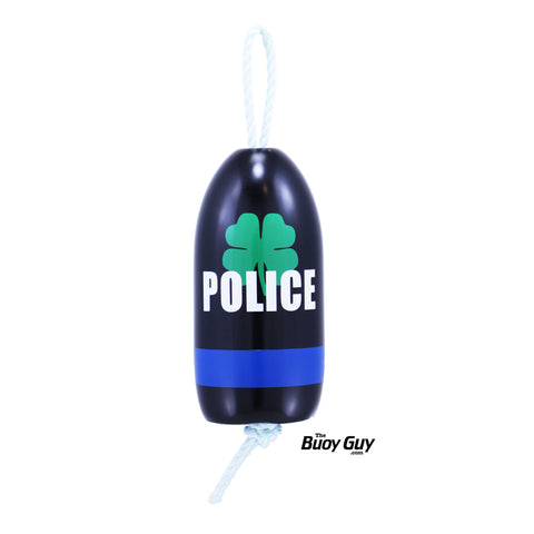 Decorative Hanging Maine Lobster Buoy - Police Clover