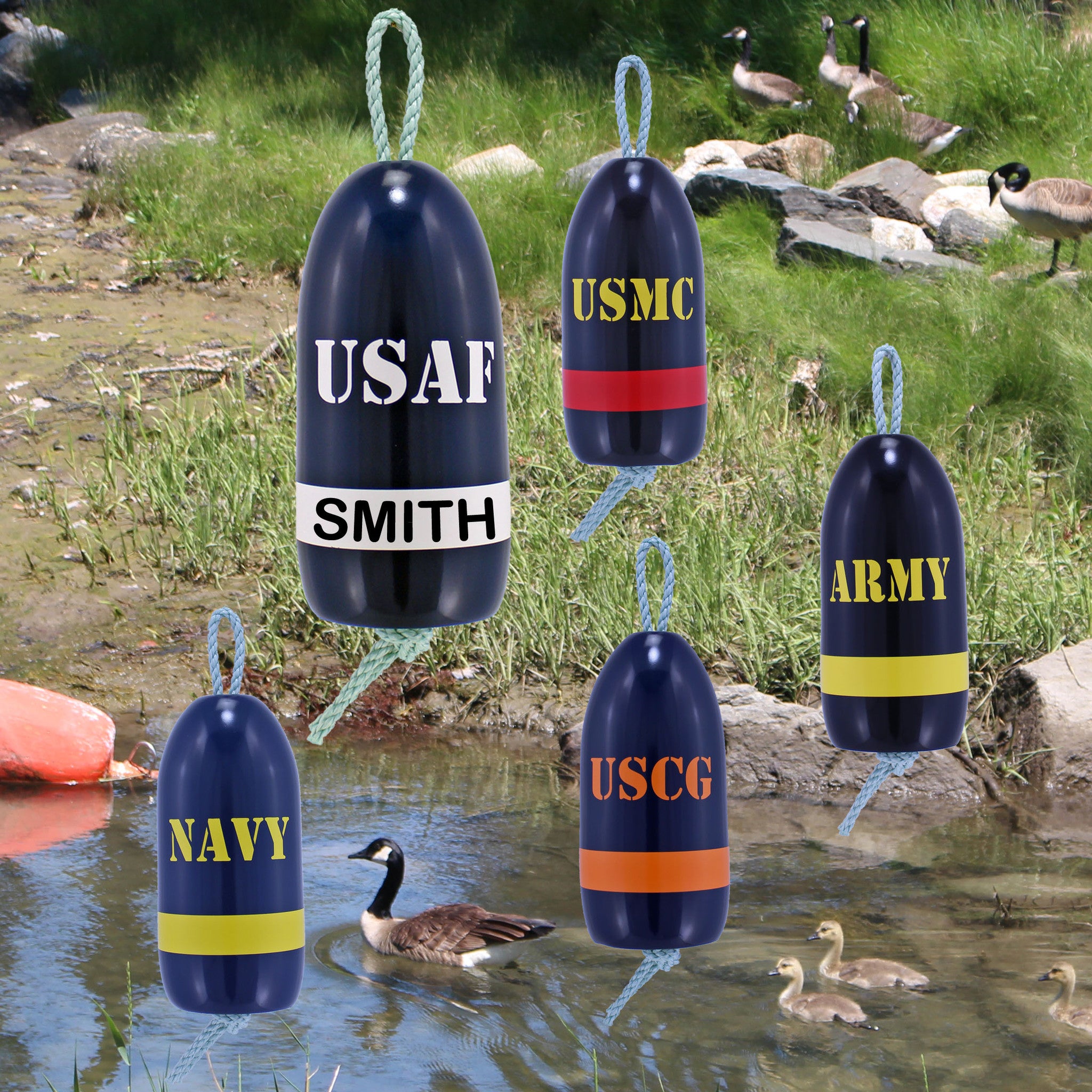 US Armed Forces Welcome Buoys are here!