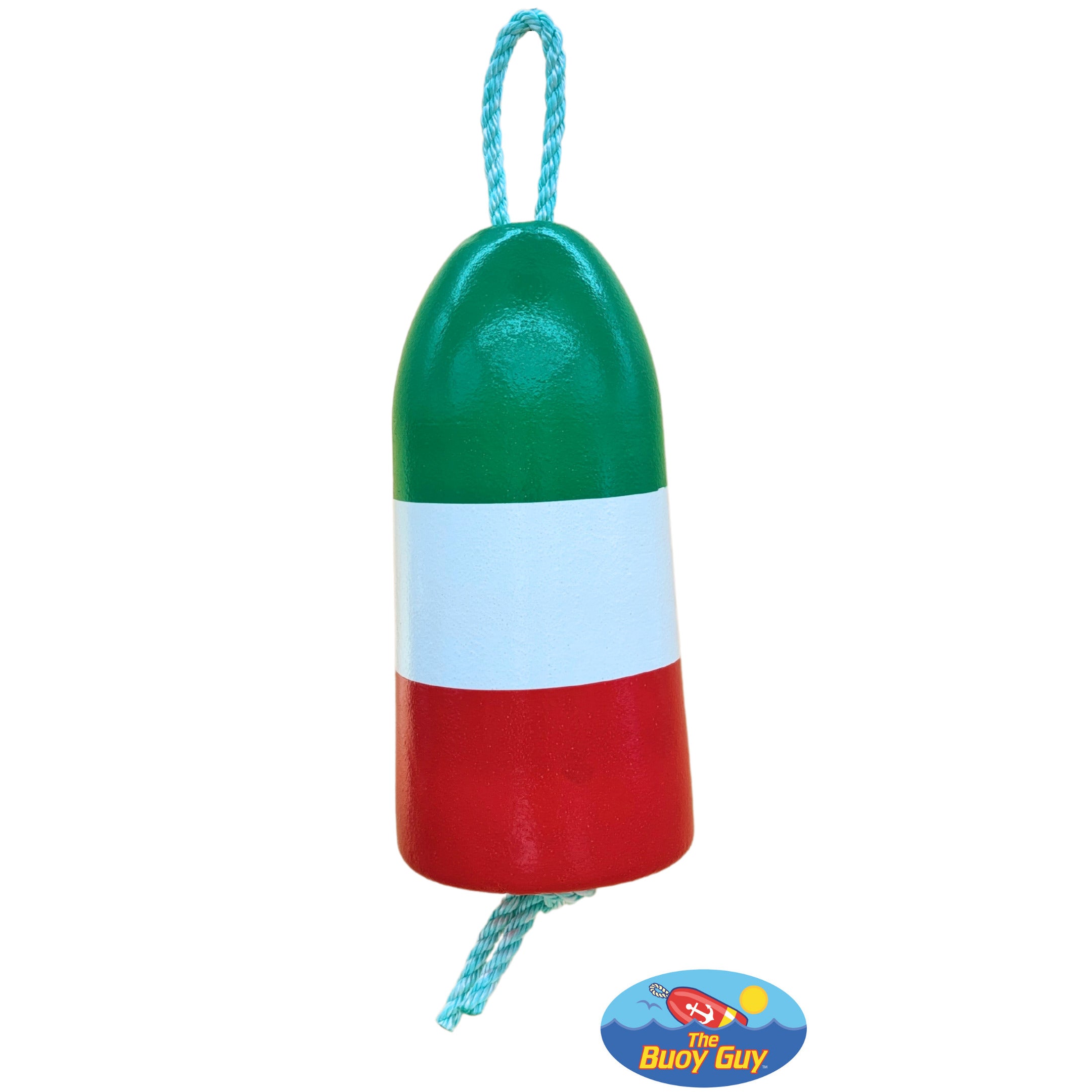 Buoy Guy Italian Flag Maine Lobster Buoy | Heritage Decor