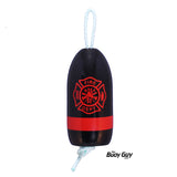 Decorative Maine Hanging Lobster Buoy - Fire Department - Choose Your Colors